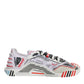Multicolor Suede Fabric NS1 Sneakers Shoes