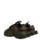 Military Green Space Low Top Sneakers Shoes