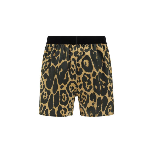 Leopard stretch Shorts