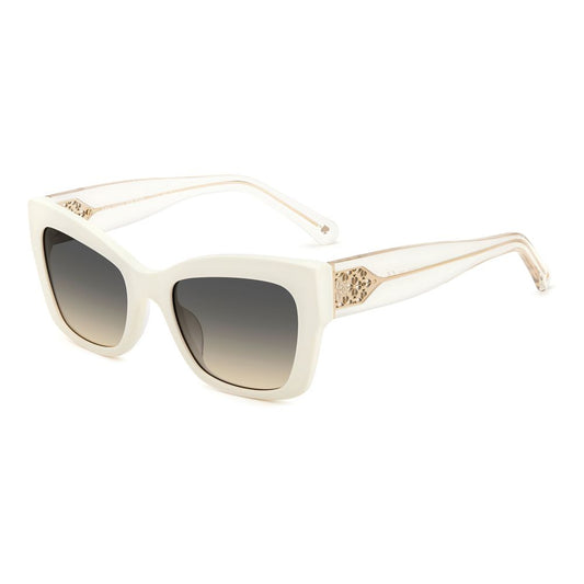 White Acetate Sunglasses