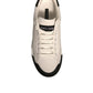 White Leather Logo Portofino Sneakers Shoes