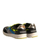 Multicolor Suede Low Top Sneakers Shoes