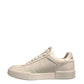 White Miami Leather Low Top Sneakers Shoes