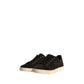 Black Logo Suede Leather Men Sneakers Shoes