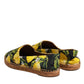 Multicolor Lemon Slip On Espadrilles Shoes