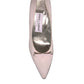 White Leather High Heels Women Pumps Shoes