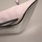 White Leather High Heels Women Pumps Shoes