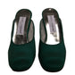 Green Suede Leather High Heel Pumps Shoes