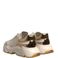 White Gold Daymaster Low Top Sneakers Shoes