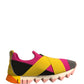 Multicolor Neoprene Elastic Ibiza Sneakers Shoes