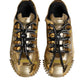 Gold Stretch Lace Up NS1 Sneakers Shoes