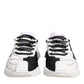 White Black NS1 Low Top Sneakers Shoes