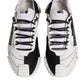 White Black NS1 Low Top Sneakers Shoes
