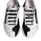 White Black NS1 Low Top Sneakers Shoes