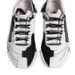 White Black NS1 Low Top Sneakers Shoes