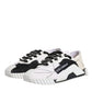 White Black NS1 Low Top Sneakers Shoes
