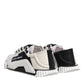 White Black NS1 Low Top Sneakers Shoes