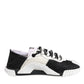 White Black NS1 Low Top Sneakers Shoes