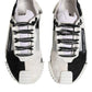 White Black NS1 Low Top Sneakers Shoes
