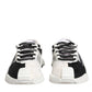 White Black NS1 Low Top Sneakers Shoes