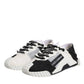 White Black NS1 Low Top Sneakers Shoes