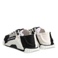 White Black NS1 Low Top Sneakers Shoes