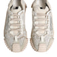 White Lace NS1 Low Top Sneaker Sports Shoes