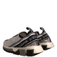 Silver Rhinestones Sorrento Sneakers Shoes