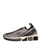 Silver Rhinestones Sorrento Sneakers Shoes