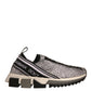 Silver Rhinestones Sorrento Sneakers Shoes