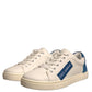 White Suede Leather Low Top Sneakers Shoes