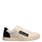 White Suede Leather Low Top Sneakers Shoes