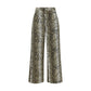 Printed boyfriend Jeans