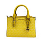 Charlotte 3 in 1 Satchel Bag Crossbody Golden Yellow