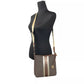 Jet Set Small Messenger Crossbody Bag Brown