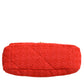 Red Tweed 2WAY Hand Chain Medium Shoulder Bag Purse