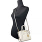 Avril XS Cream Satchel Crossbody Bag Purse