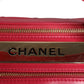 Pink Seal Matelasse Chain CC Lamb Skin Leather Bag