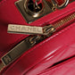 Pink Seal Matelasse Chain CC Lamb Skin Leather Bag