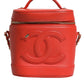 Orange Coco Mark Vanity Chain Shoulder Hand Purse