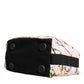 Pink Cruise Collection Parfait Canvas Printed Bag Purse