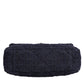 Dark Blue Medium Flap Tweed CC Gold Gray Chain Shoulder Bag