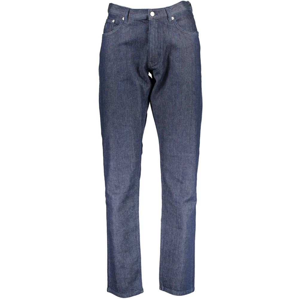 Blue Cotton Men Jeans