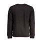 Black Cotton Men Sweater