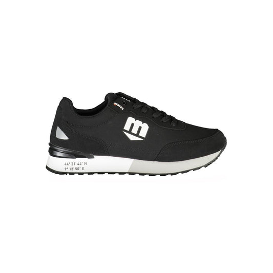 Black Polyester Sneaker