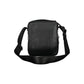 Elegant Black Shoulder Bag with Contrasting Details