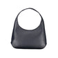 Blue Polyester Handbag