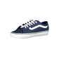 Blue Polyester Sneaker