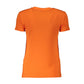 Elegant Orange Rhinestone Tee