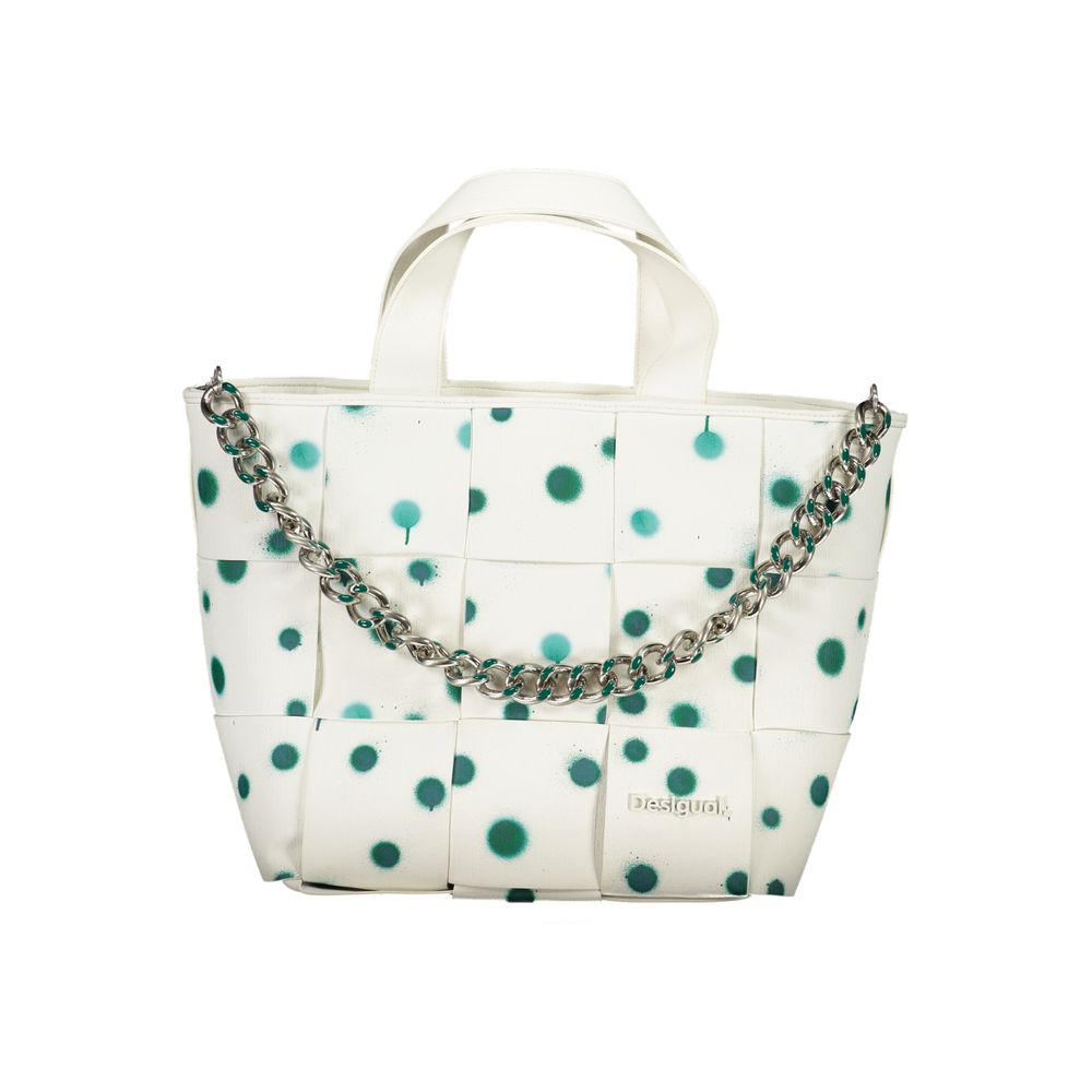 White Polyethylene Handbag